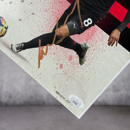 Foto Arsenal firmada por Aaron Ramsey