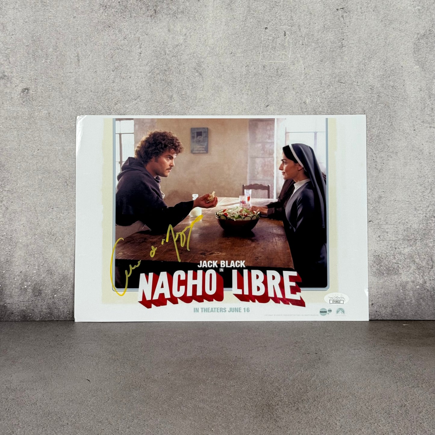 Foto Nacho Libre firmada por Ana de la Reguera