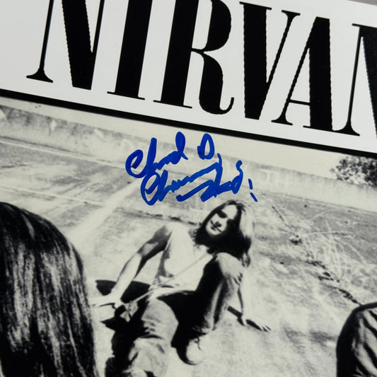 Print Nirvana firmado por Chad Channing