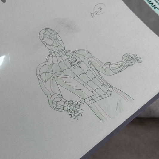 Dibujo original de producción Ultimate Spiderman