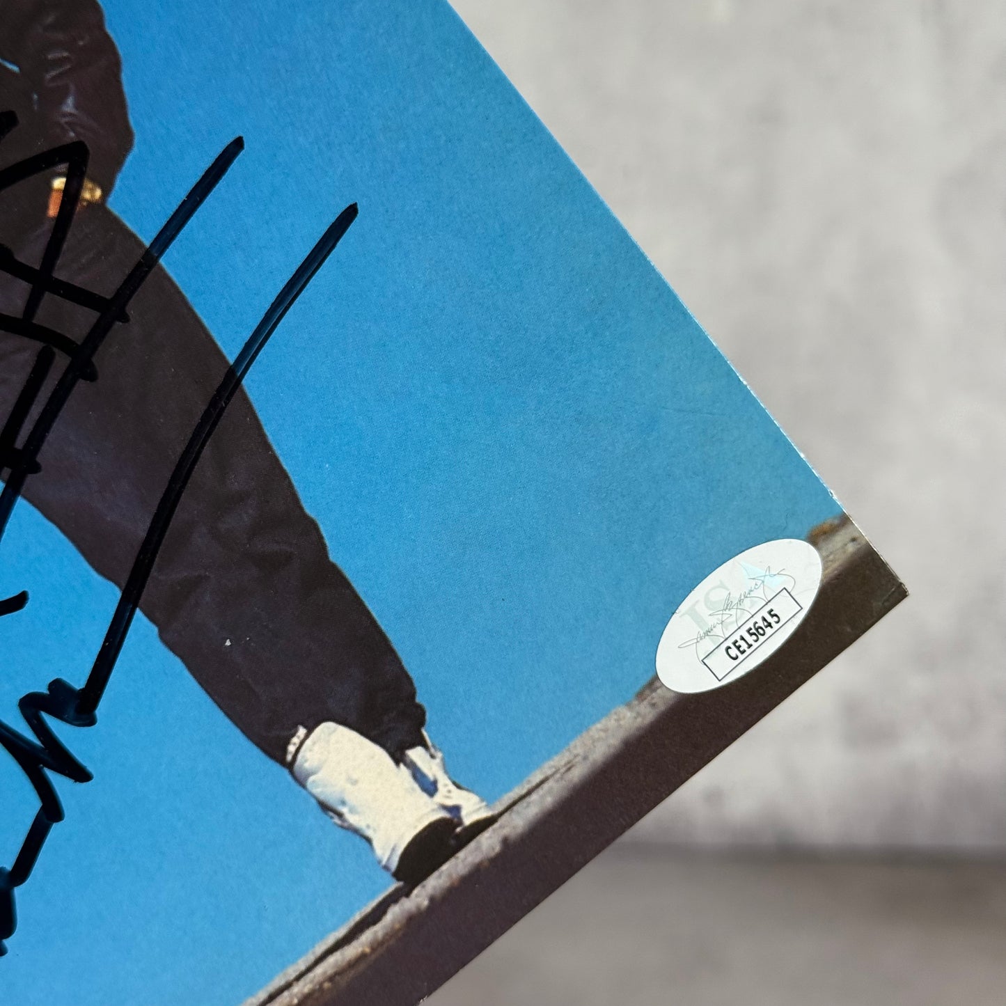 Vini RUN DMC firmado por Darryl