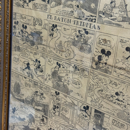 Periodico 1932 El Universal "El ratón tripitas"