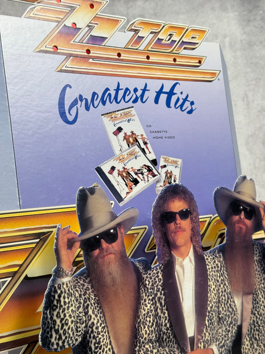 ZZ Top Greatest Hits – Display promocional de tienda