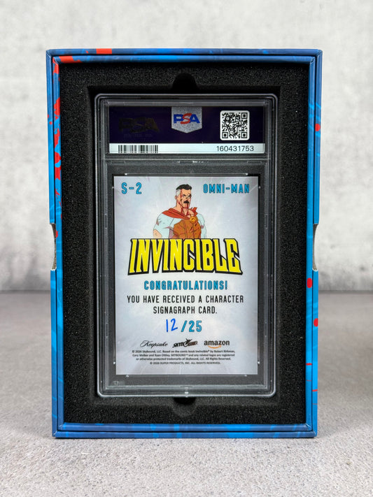Invincible Omni-Man Signagraph SDCC Blue #S-2 (2026) – PSA 9