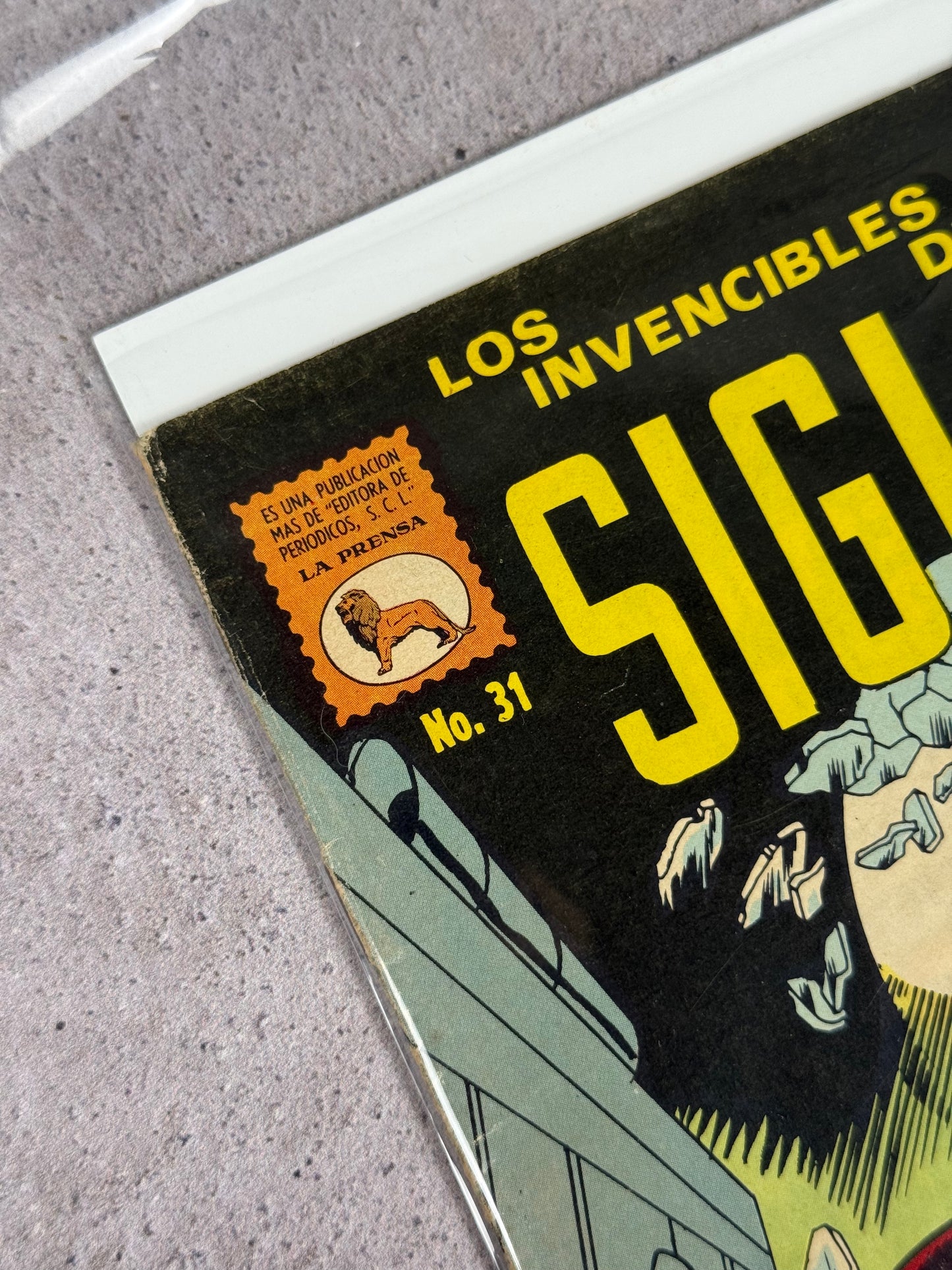 Cómic Los Invencibles del Siglo XX #31 – Editorial La Prensa