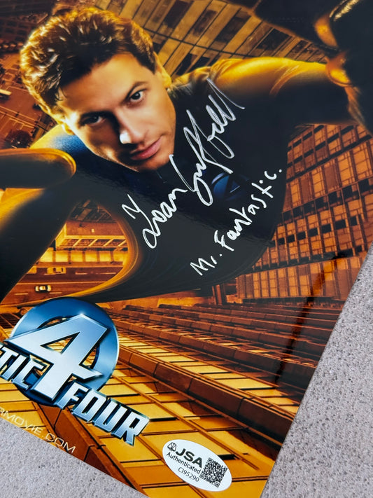 Foto Mr fantastic firmada por Ioan Gruffudd (JSA)