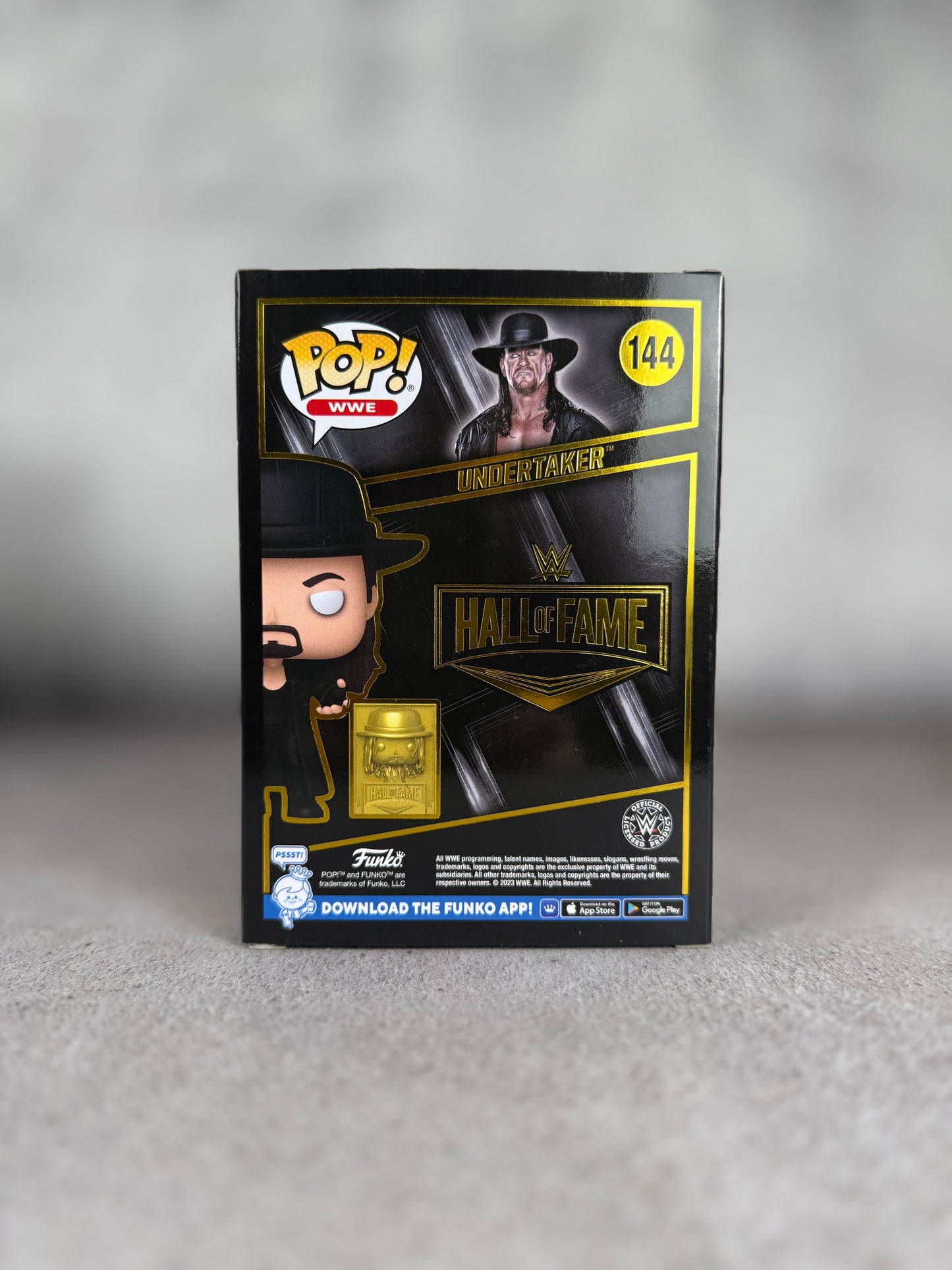 Funko Undertaker firmado Fanatics