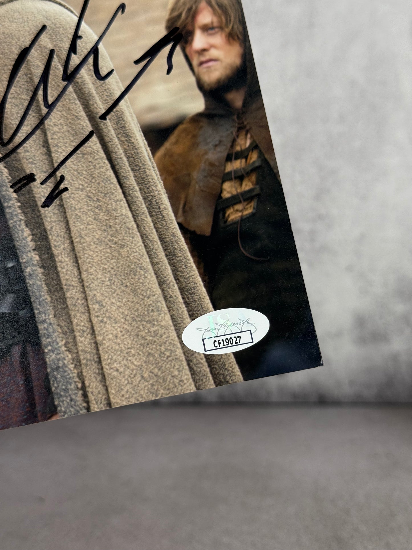 Clive Standen Autógrafo — Foto Oficial “Rollo” Vikings • Certificado JSA