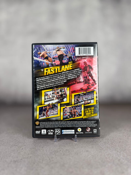 DVD WWE Fastlane firmado por Drew McIntyre Fanatics