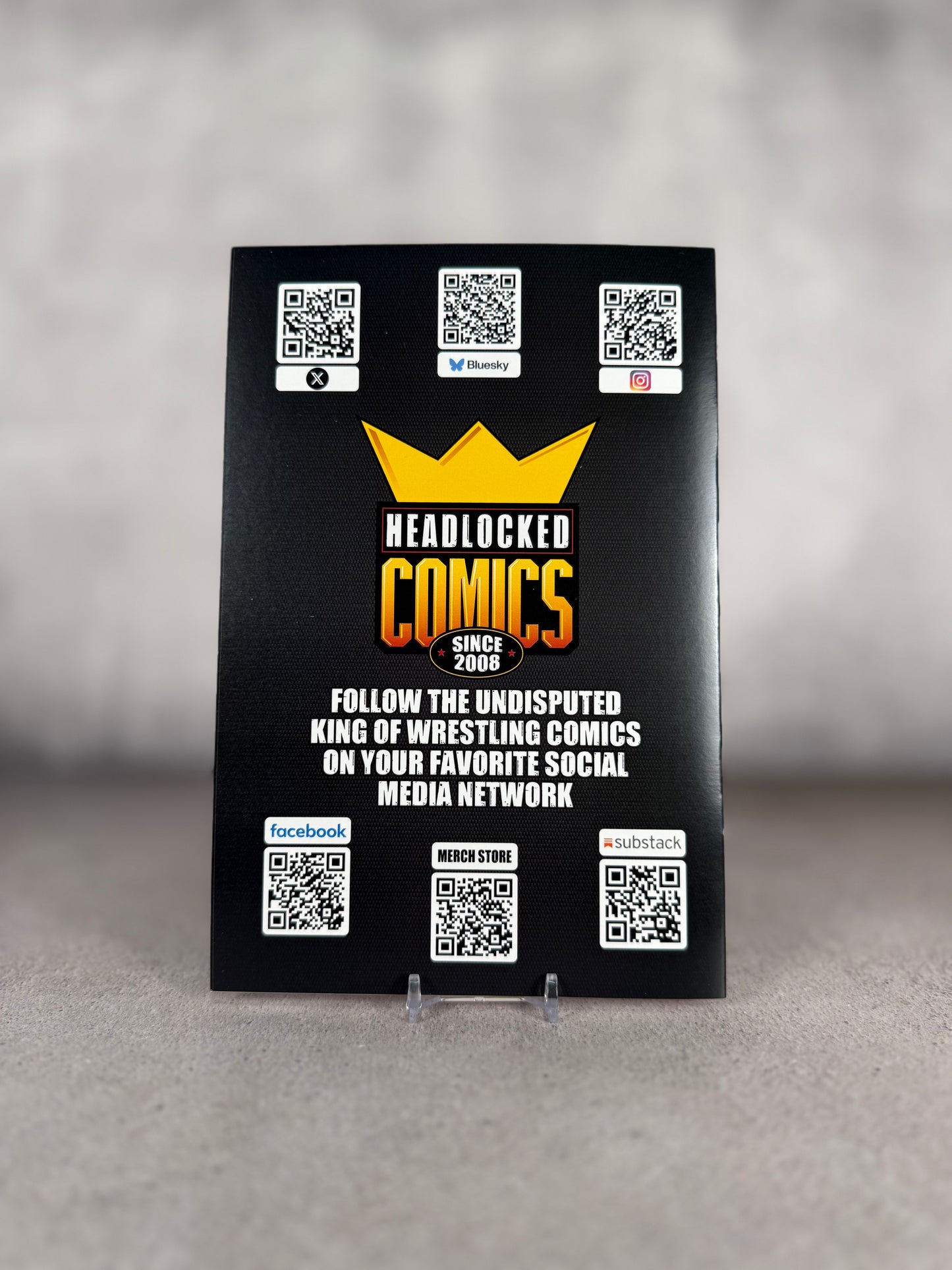 Comic SDCC 2025 firmado por Danhausen