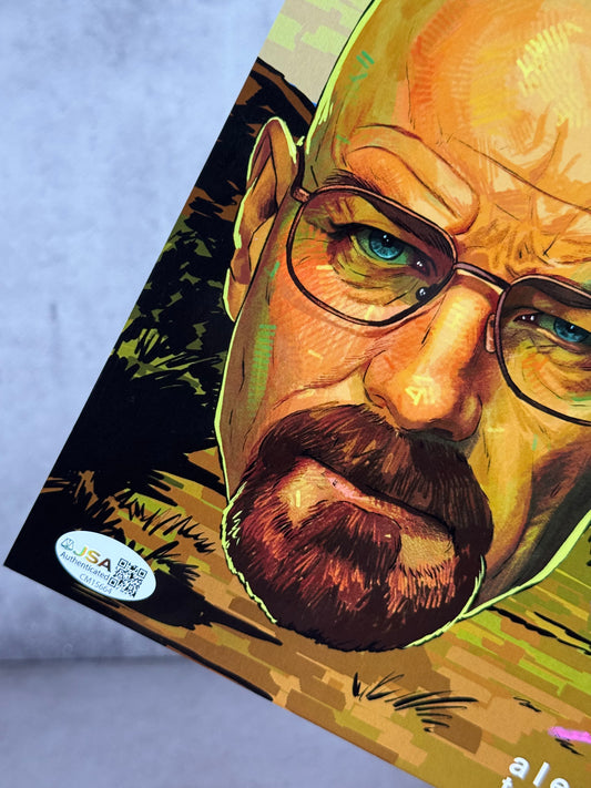 Foto Jessie Pinkman firmada por Aaron Paul (JSA)