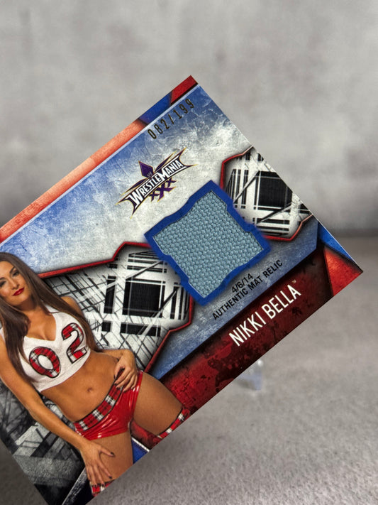 Tarjeta Nikki Bella WM30 relic /199