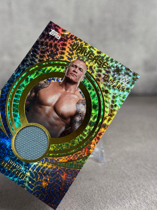 Tarjeta Randy Orton WWE Universe Relic /199