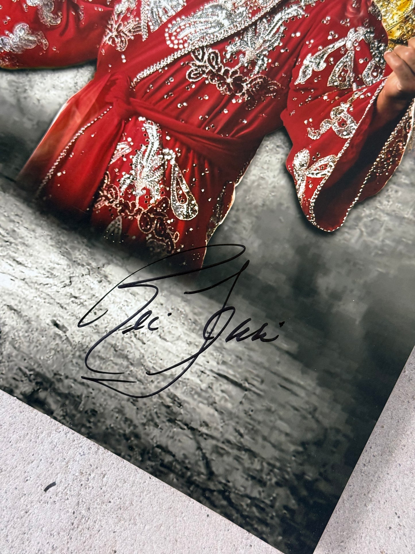 Poster firmado por Ric Flair JSA