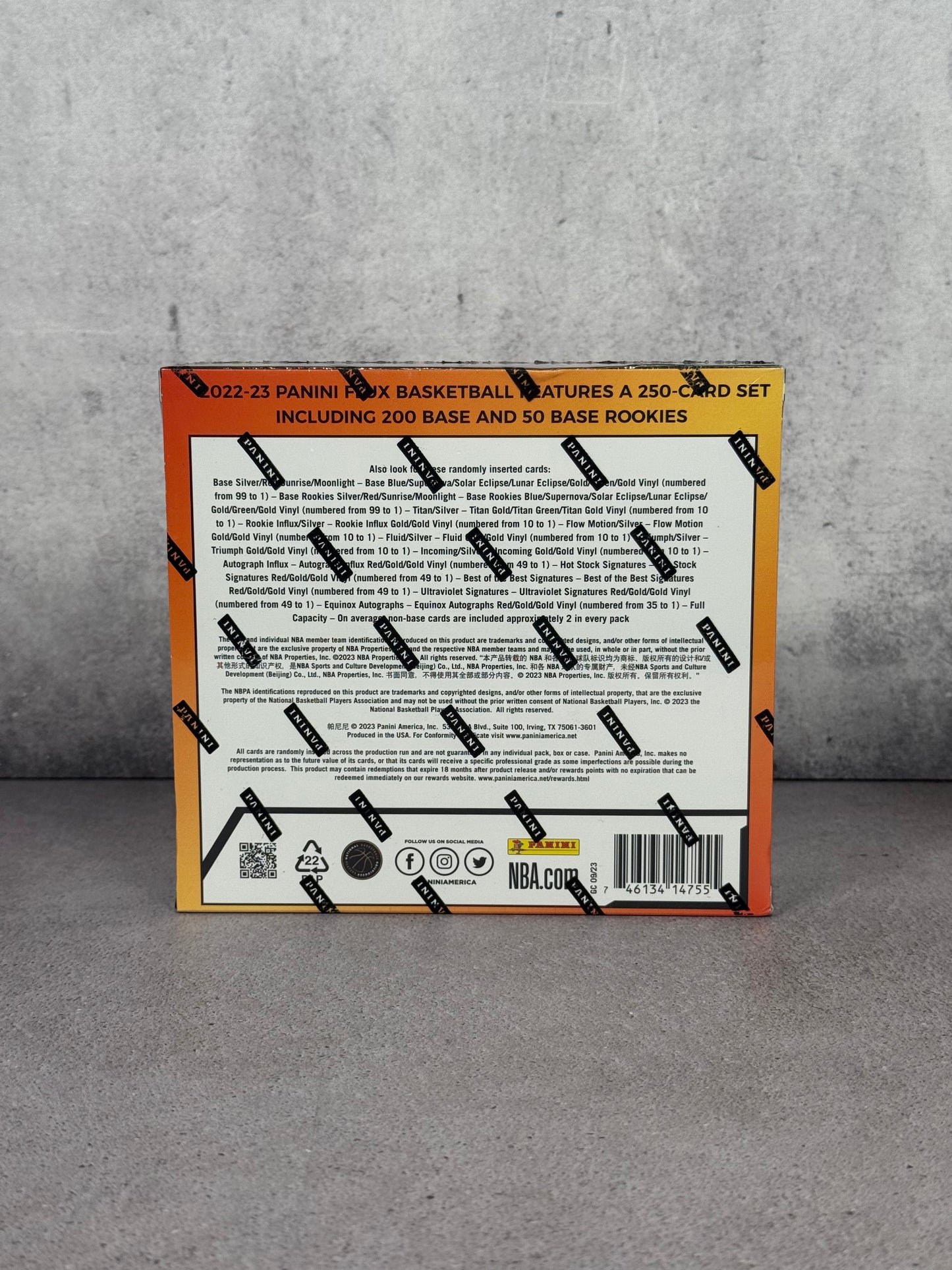 NBA Panini Flux Hobby Box – 1 Autógrafo por Caja