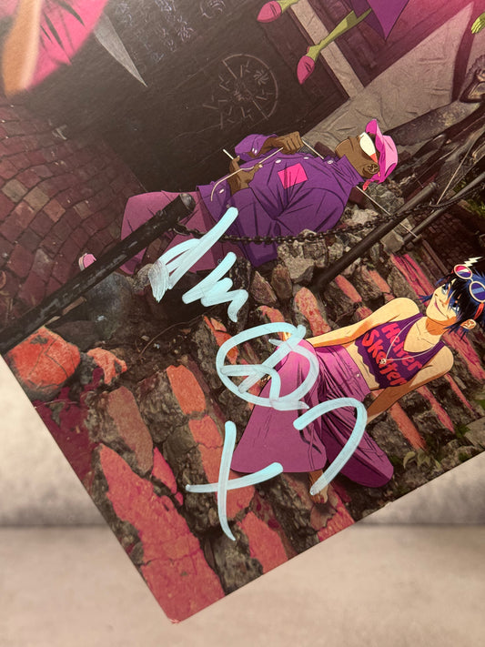 Vinil Gorillaz Cracker Island – Firmado por Damon Albarn (JSA)