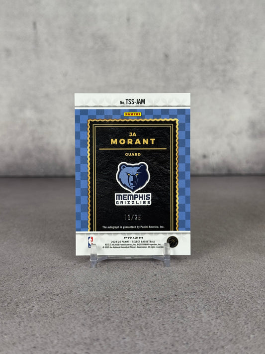 Ja Morant Auto Prizm Panini 13/25