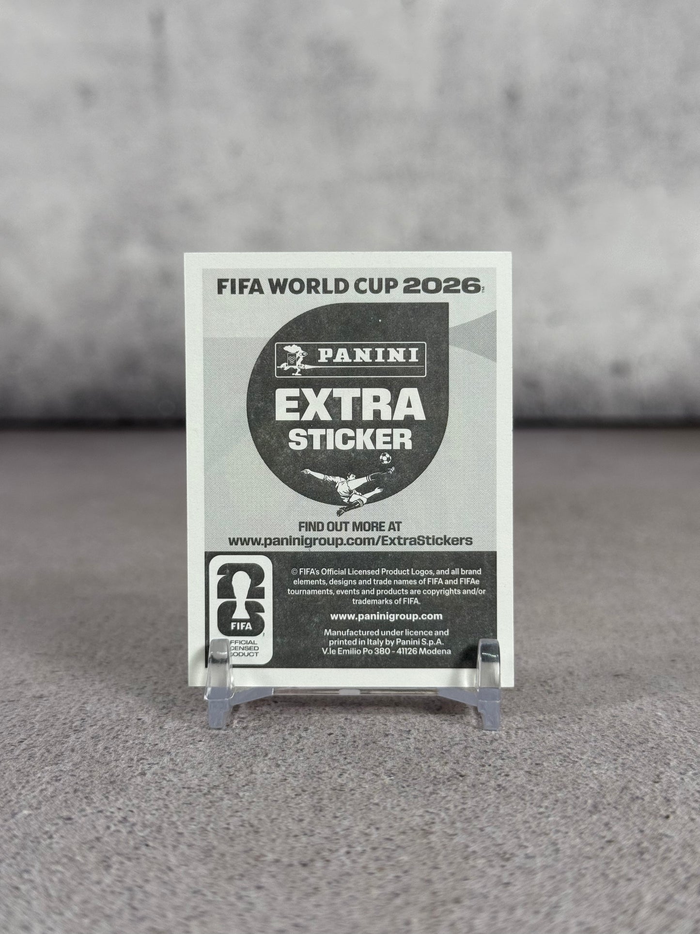 Extra Sticker Panini Lamine Yamal 2026 Base