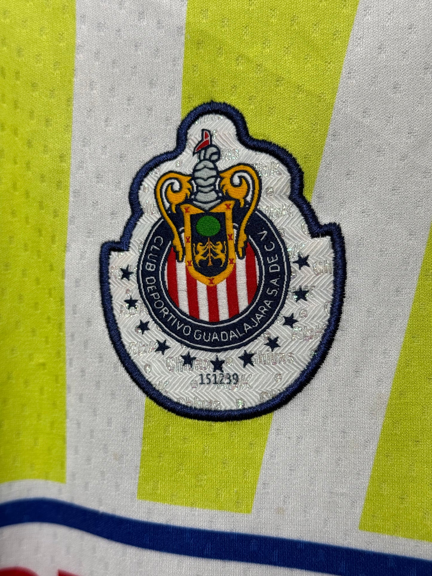 Jersey Chivas Kamikaze Visitante 2008-09 Firmado por Omar Arellano | SWAU