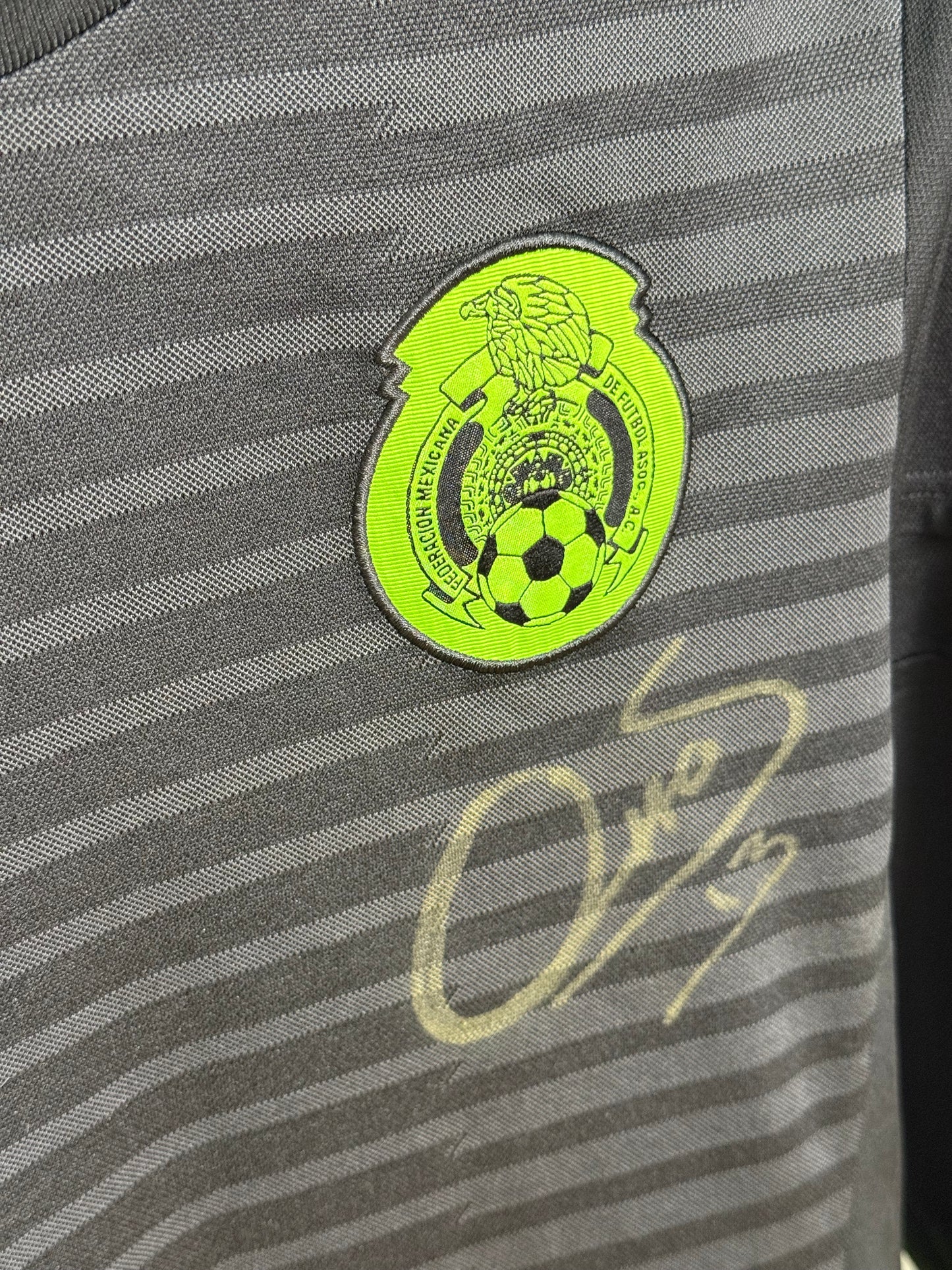 Jersey Selección Mexicana 2018 firmado por Guillermo Ochoa JSA