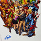 Print J Scott Campbell firmado por Stan Lee