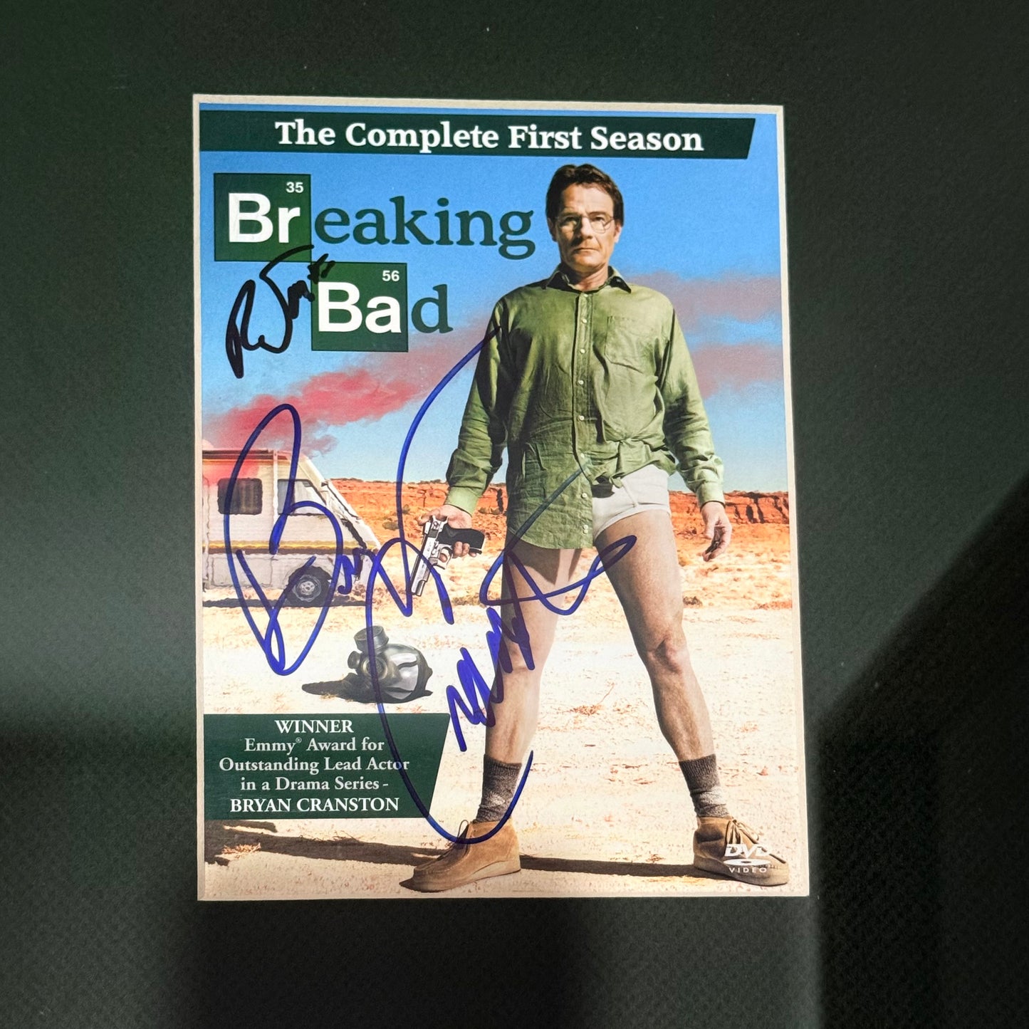 Prop Screen Used y Autógrafo Breaking Bad 🧪