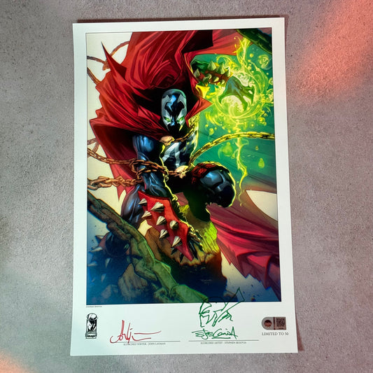 Print Spawn Firmado exclusivo de Sdcc (San Diego Comic Con) 2024