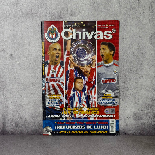 Revista Chivas Campeón Interliga firmado por Ramon Morales (SWAU)