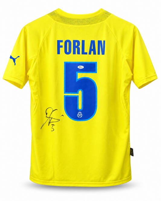 Jersey Villarreal Puma firmado por Diego Forlán