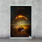 Poster Supernatural firmado por Jared Padalecki y Mark Sheppard (SWAU)