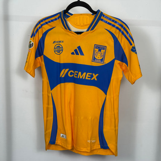 Jersey Match Worn Tigres firmado por Diego Lainez (Match Worn Shirt)