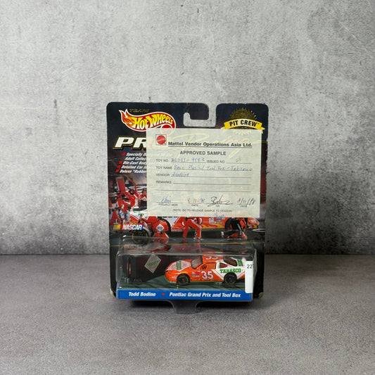 Prototipo Hot Wheels NASCAR 1998 pieza coleccionable