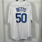 Jersey Dodgers MLB firmado por Mookie Betts (JSA)