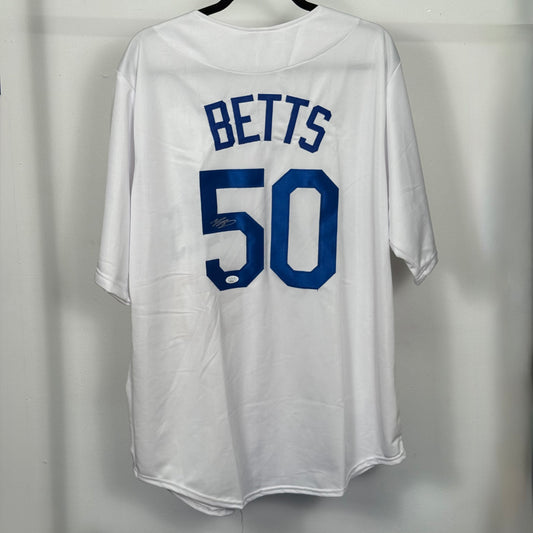 Jersey Dodgers MLB firmado por Mookie Betts (JSA)