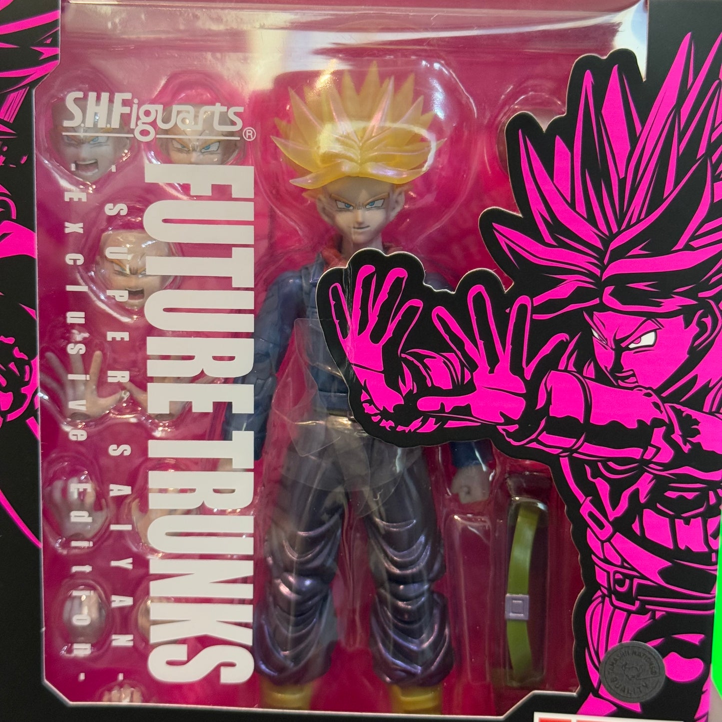 SH Figuarts Dragon Ball Takashi Nations Sdcc Exclusive 2024 Future Trunks Super