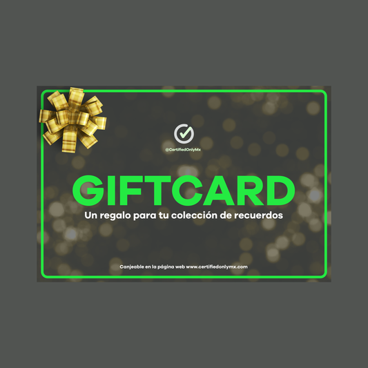 Tarjeta de Regalo CertifiedOnly