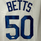 Jersey Dodgers MLB firmado por Mookie Betts (JSA)