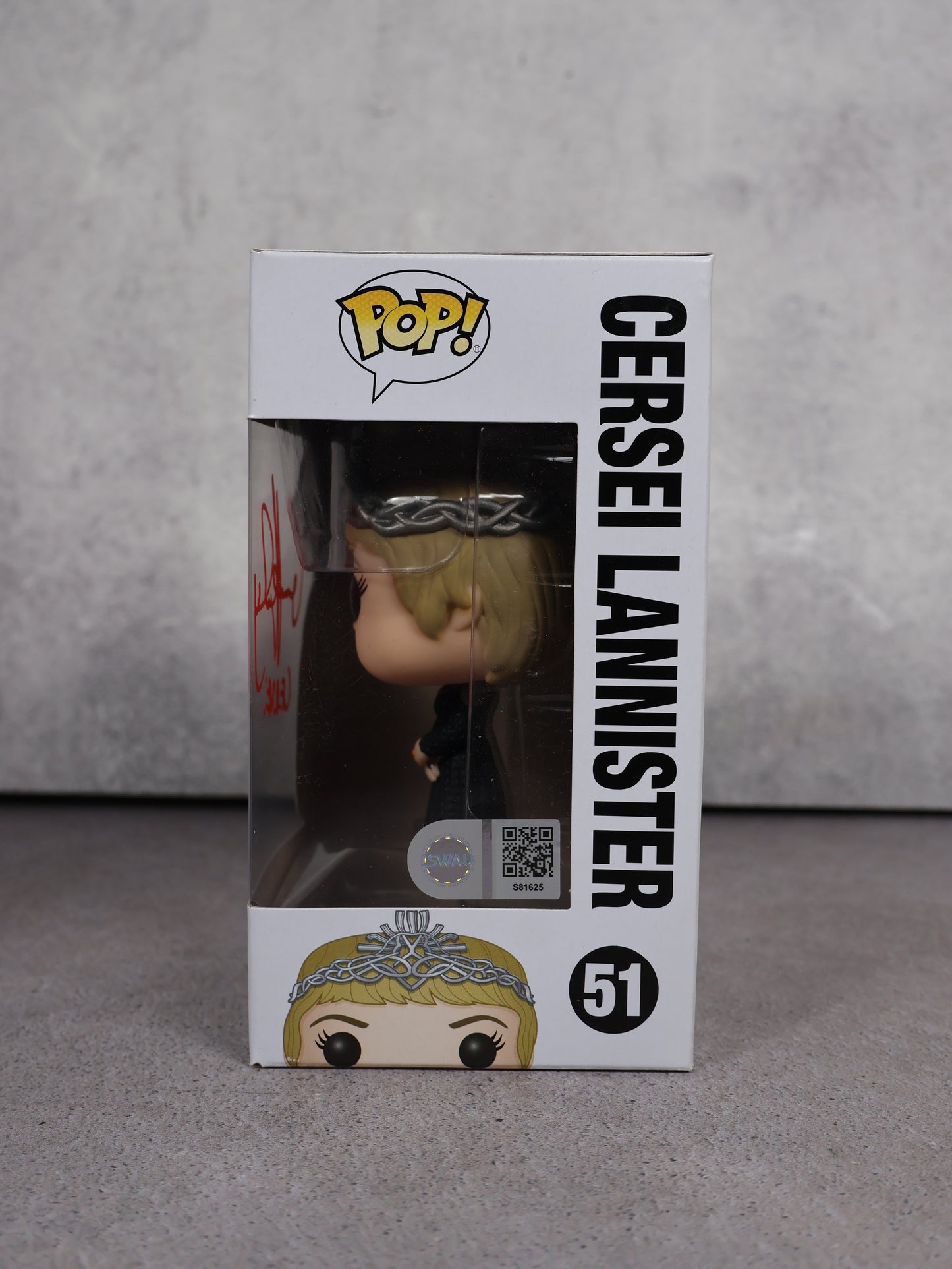 Funko Cersei firmado por Lena Headey | SWAU
