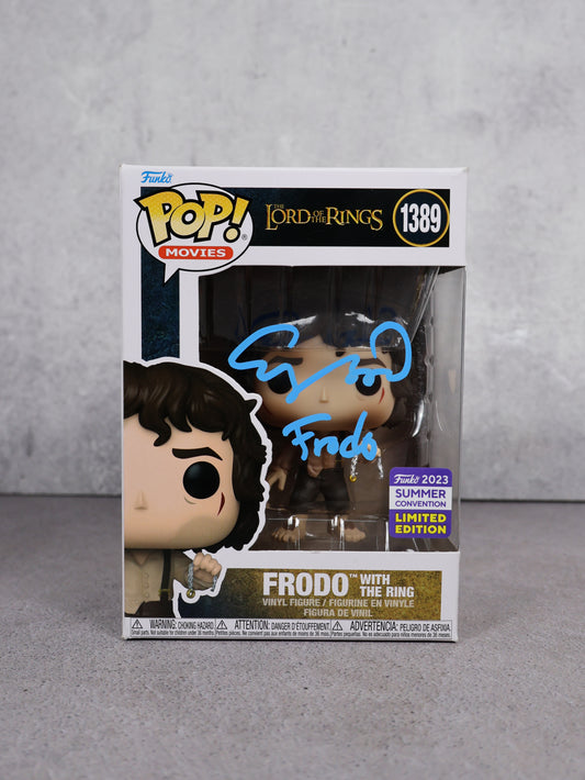 Funko Frodo firmado por Elijah Wood | SWAU