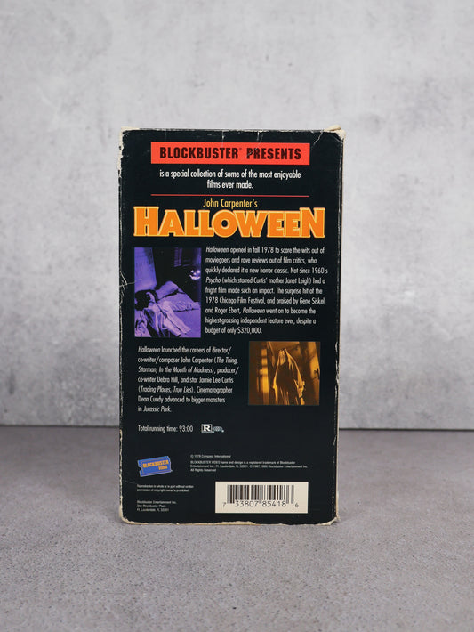 VHS Halloween firmado por Nick Castle y Tommy Lee Wallace | SWAU