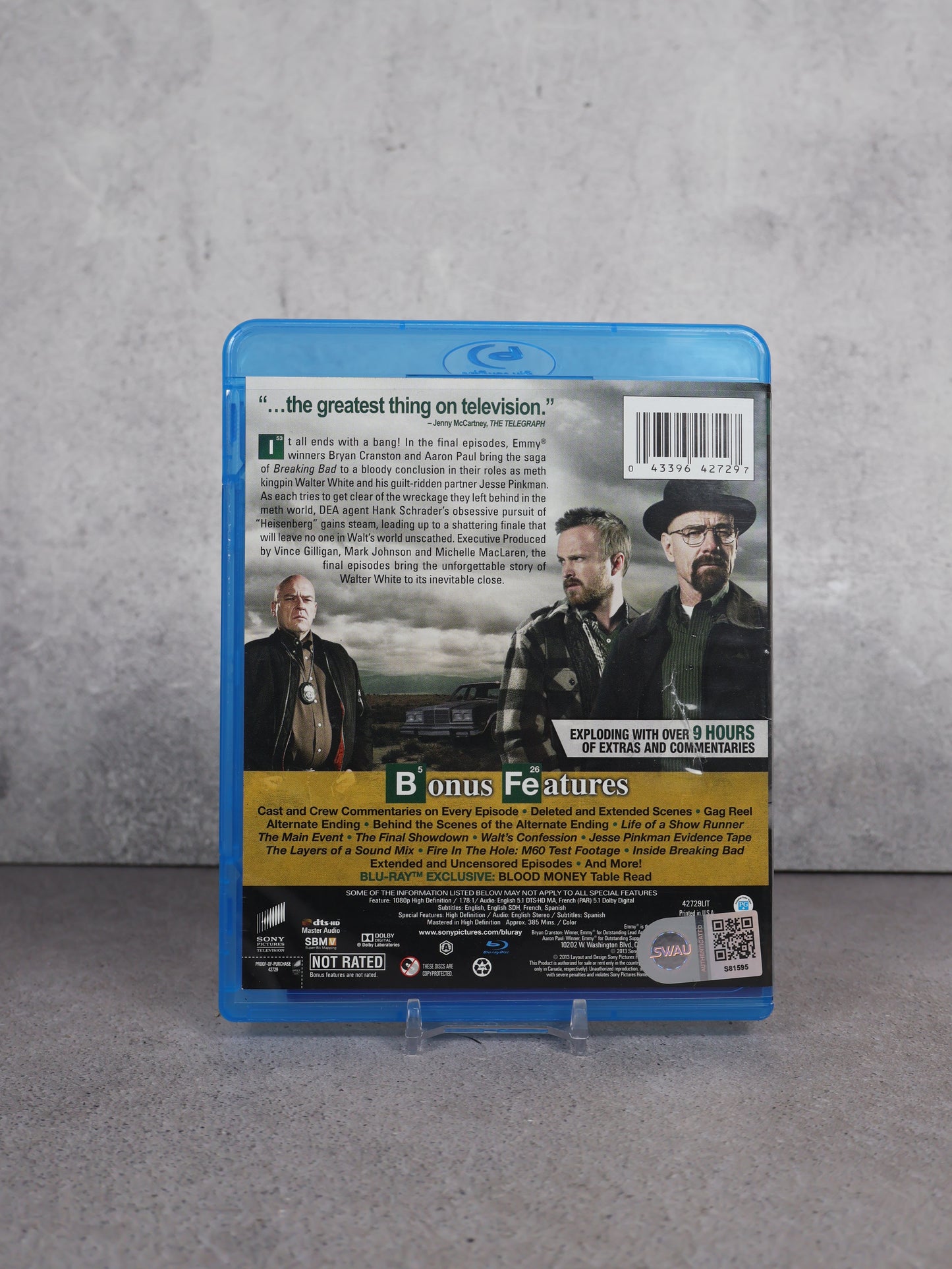 Bluray Breaking Bad firmado por Esposito y Norris | SWAU