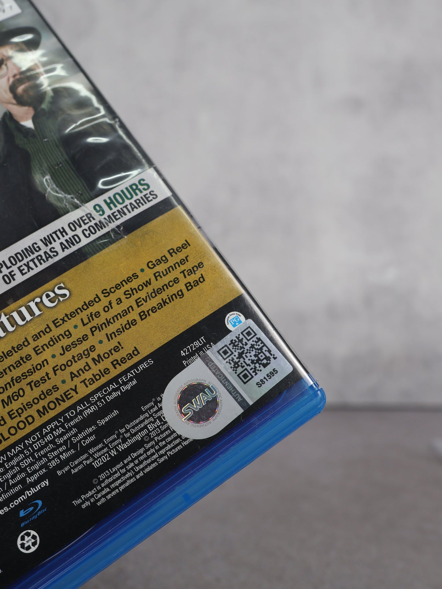 Bluray Breaking Bad firmado por Esposito y Norris | SWAU