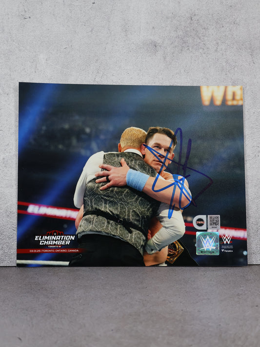 Foto firmada por John Cena | SWAU