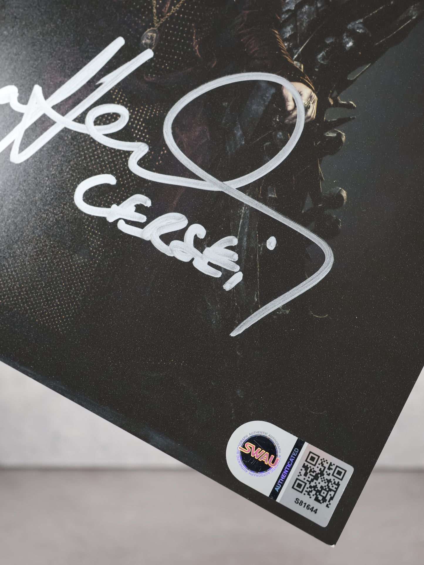 Foto Cersei firmado por Lena Headey | SWAU