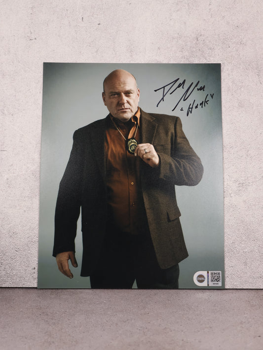 Foto Hank Schrader firmada por Dean Norris | SWAU