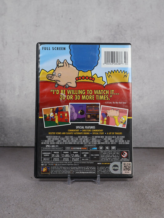 DVD Simpsons firmado por David Silverman | SWAU