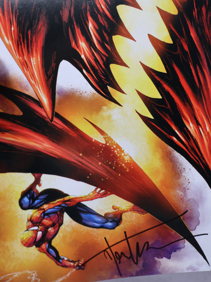 Comic 1er app Knull firmado por Tyler Kirkham