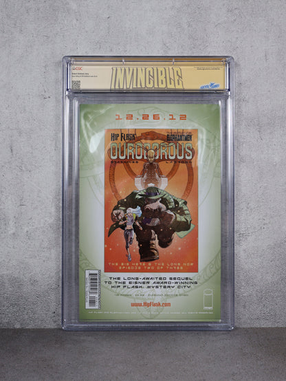 Comic Invincible #98 CGC 9.6 firmado por Ryan Ottley