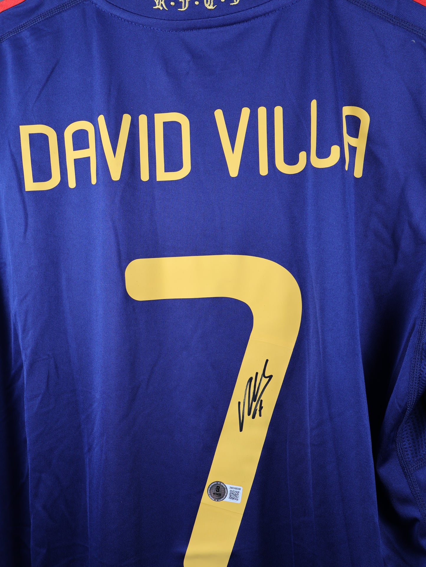 Jersey España firmado por David Villa | Beckett