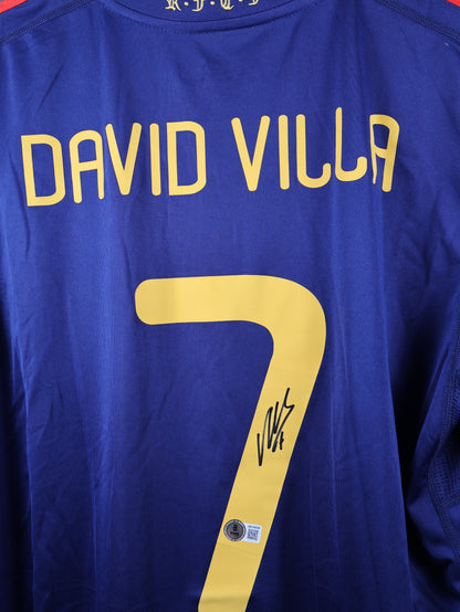 Jersey España firmado por David Villa | Beckett